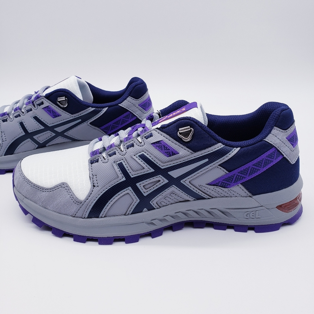 Asics Gel Citrek Gray Purple Blue - Picture 2 of 6